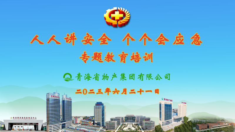 提高安全管理水平 落實(shí)全員安全責(zé)任&mdash;&mdash;集團(tuán)安委會舉辦2023年&ldquo;人人講安全，個個會應(yīng)急&rdquo;專題教育培訓(xùn)